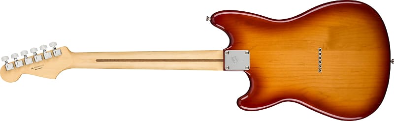 *** تخفيضات ** مخزون قديم جديد - Fender Player Duo-Sonic HS، لون لوحة الأصابع Maple Sienna Sunburst DUO SONIC HS MN SSB