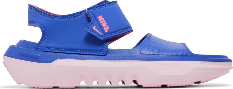 صندل Nike Playscape GS 'Sapphire' باللون الأزرق