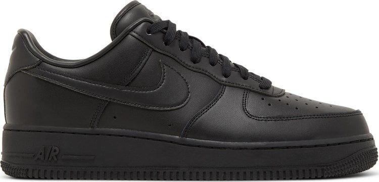 Nike Air Force 1 '07 'Fresh - Triple Black' Sneakers, Black