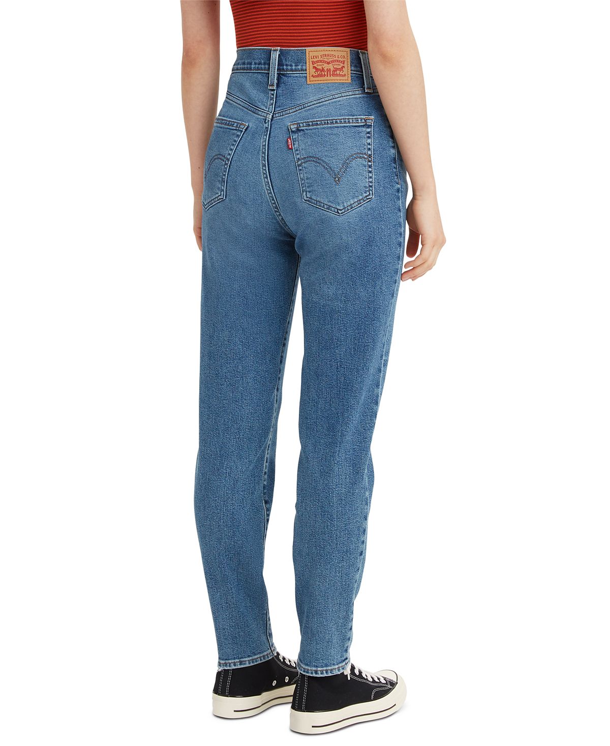 Levi's High Waist Mom Jeans, Multi