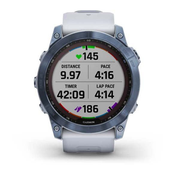 Smartwatch Garmin Fenix 7X Sapphire Solar, blue