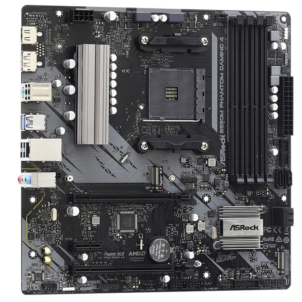 ASRock B550M Phantom Gaming 4, AM4, DDR4 motherboard