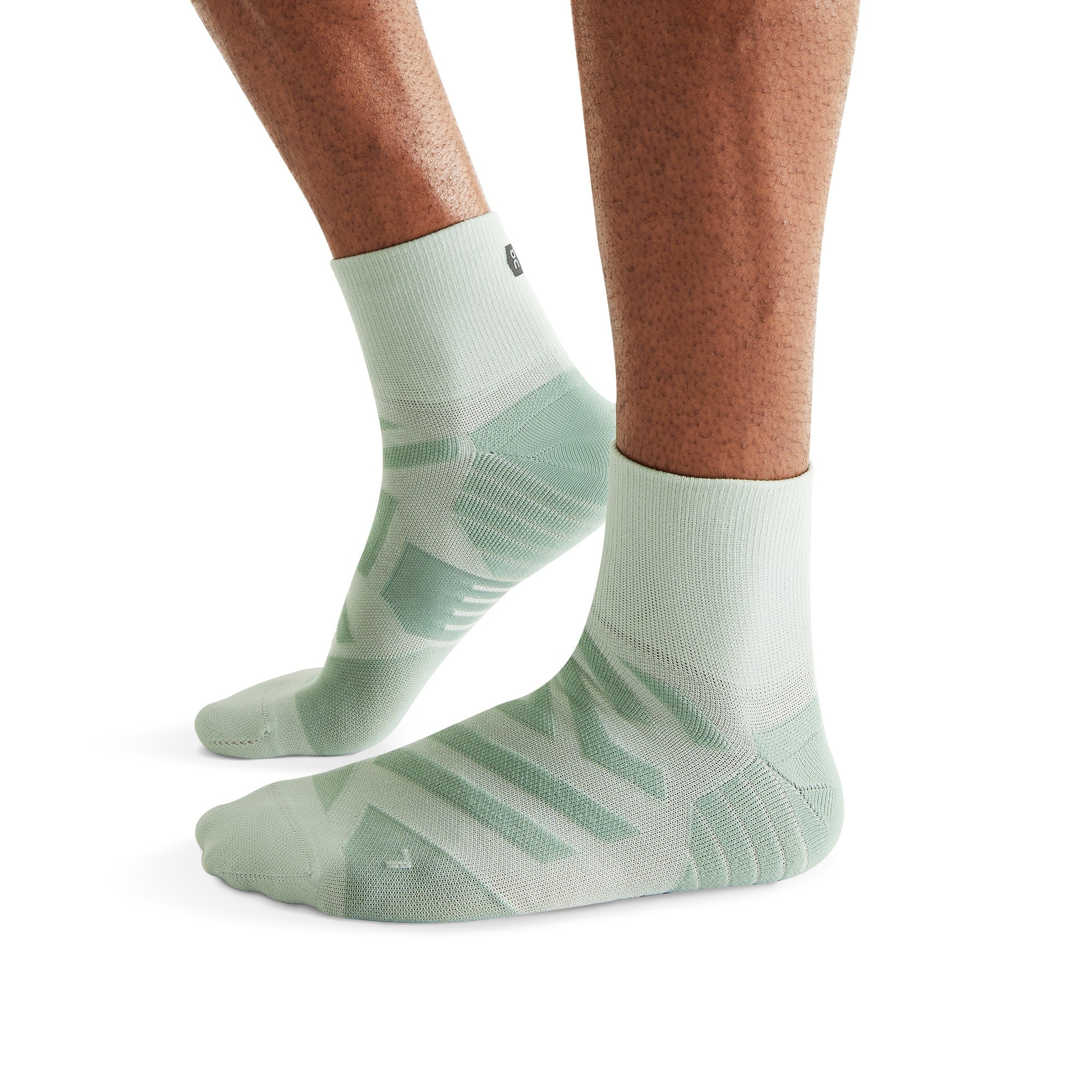 Men's socks On Running Performance Mid, light green