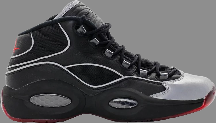 jadakiss x question mid 'a5' Reebok sneakers, black