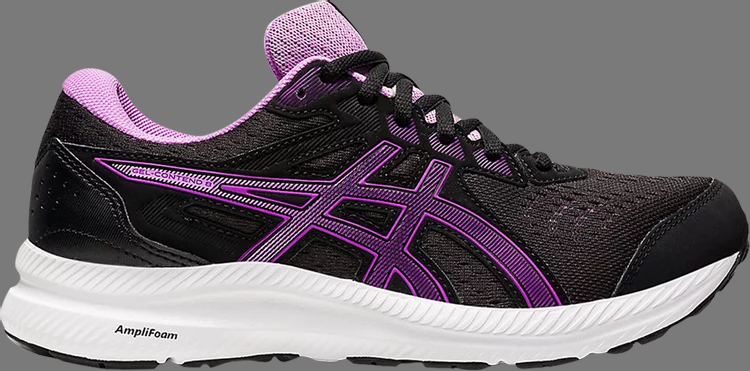 Sneakers wmns gel contend 8 'black orchid' Asics, black