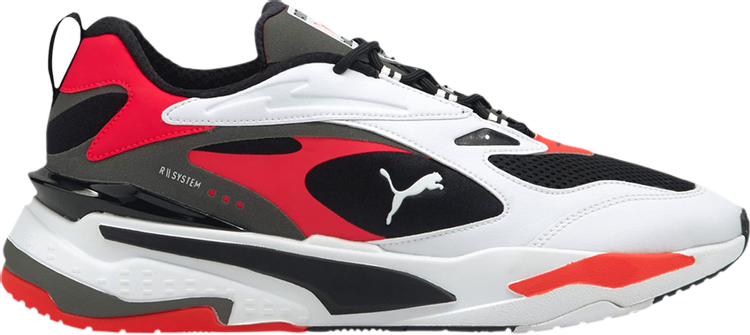 حذاء رياضي Puma RS-Fast Black Red Blast، أسود