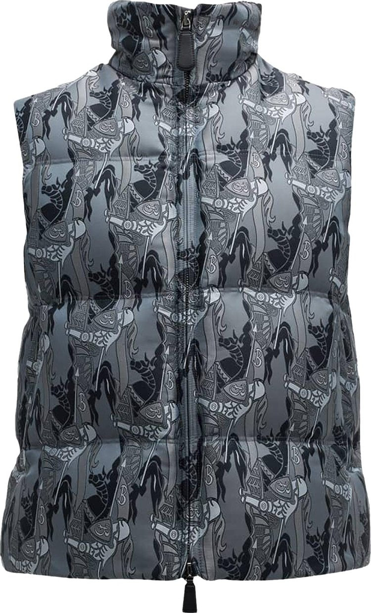 Burberry Parkfield EKD Down Vest 'Monochrome', silver