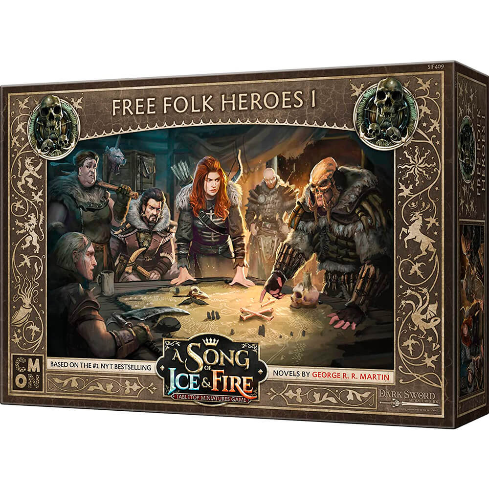 Additional set to CMON A Song of Ice and Fire Tabletop Miniatures Game, Freefolk Heroes I