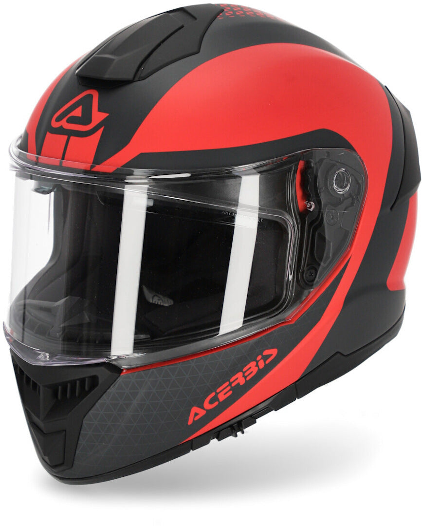 Acerbis Krapon helmet, black/red