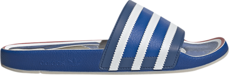 Adidas Adilette Slides Premium 'SL72' Sandals, Blue