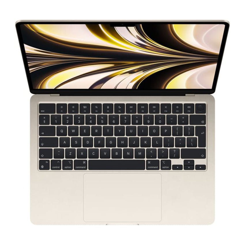 Laptop Apple MacBook Air 13.6" (2022) MLY13, 8 GB/256 GB, Starlight, English keyboard