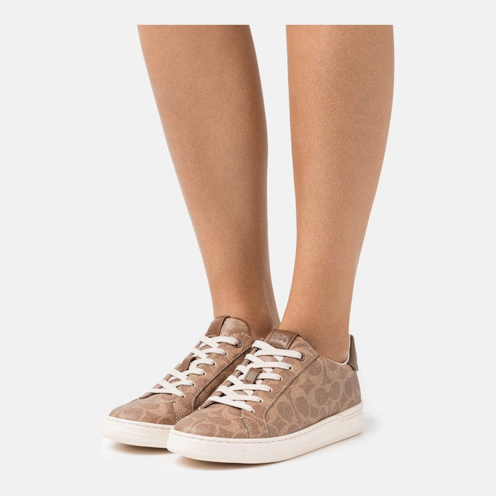 Coach Lowline Coated sneakers, tan