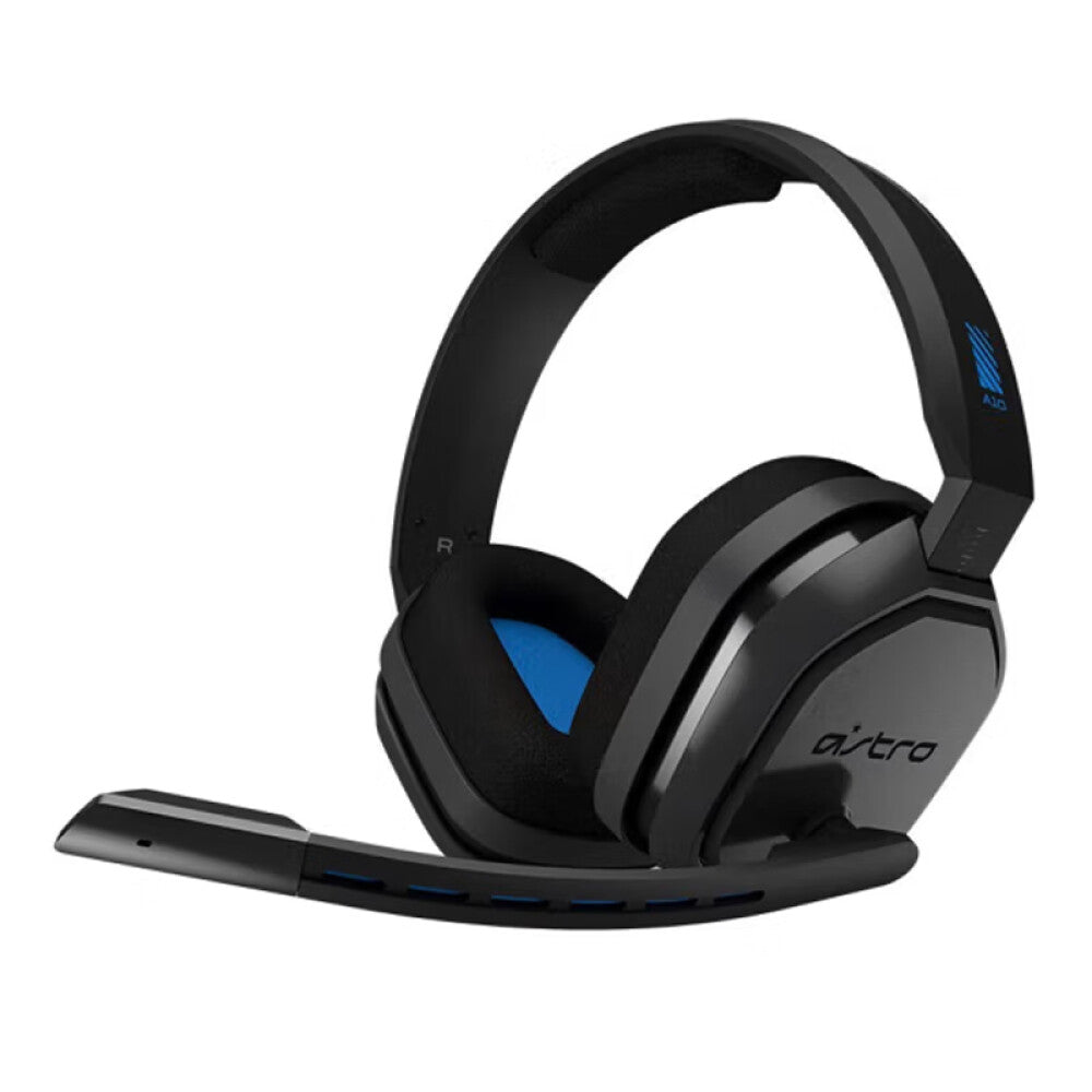 Logitech Astro A10 gaming headphones with microphone, black/blue