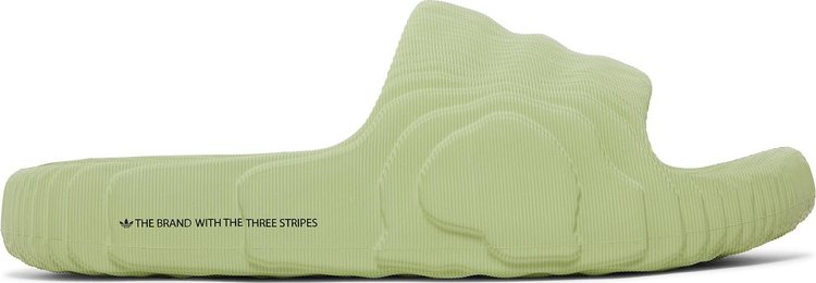 Adidas Adilette 22 Slides 'Magic Lime' Sandals, Green