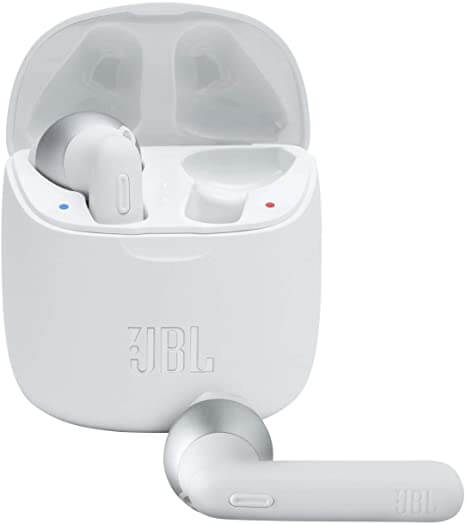 سماعات JBL Tune 225TWS اللاسلكية، باللون الأبيض