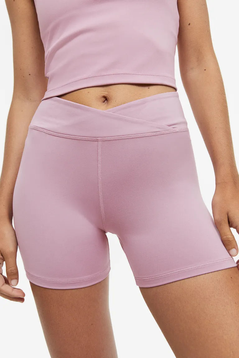 SoftMove sports shorts H&M, pink