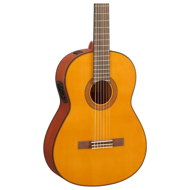 Yamaha CGX122MS Electro-acoustic classical guitar, natural color