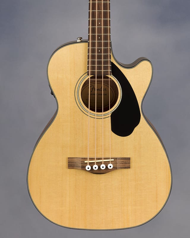 CB-60SCE Acoustic Bass, Laurel Neck, Natural Fender CB-60SCE Bass, Laurel Fingerboard,