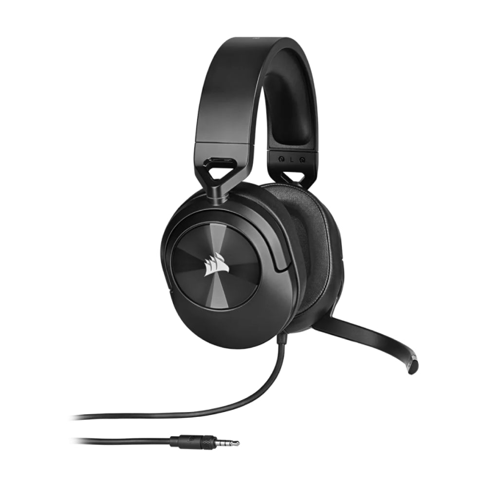 Corsair HS55 SURROUND Wired Gaming Headset, Black