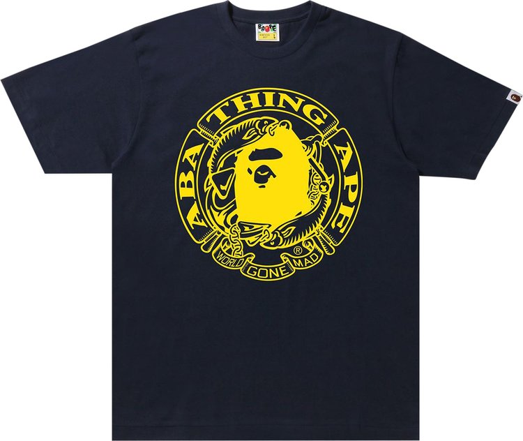 BAPE Archive Graphic Tee #5 'Navy', blue