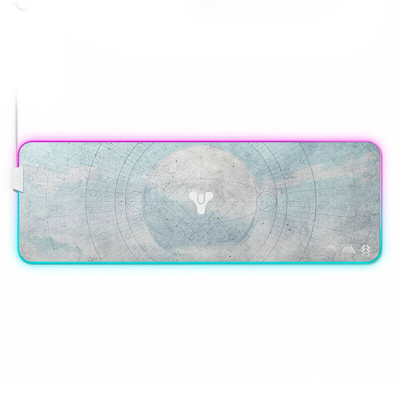 SteelSeries Qck Prism XL Destiny 2 Edition gaming mouse pad, drawing