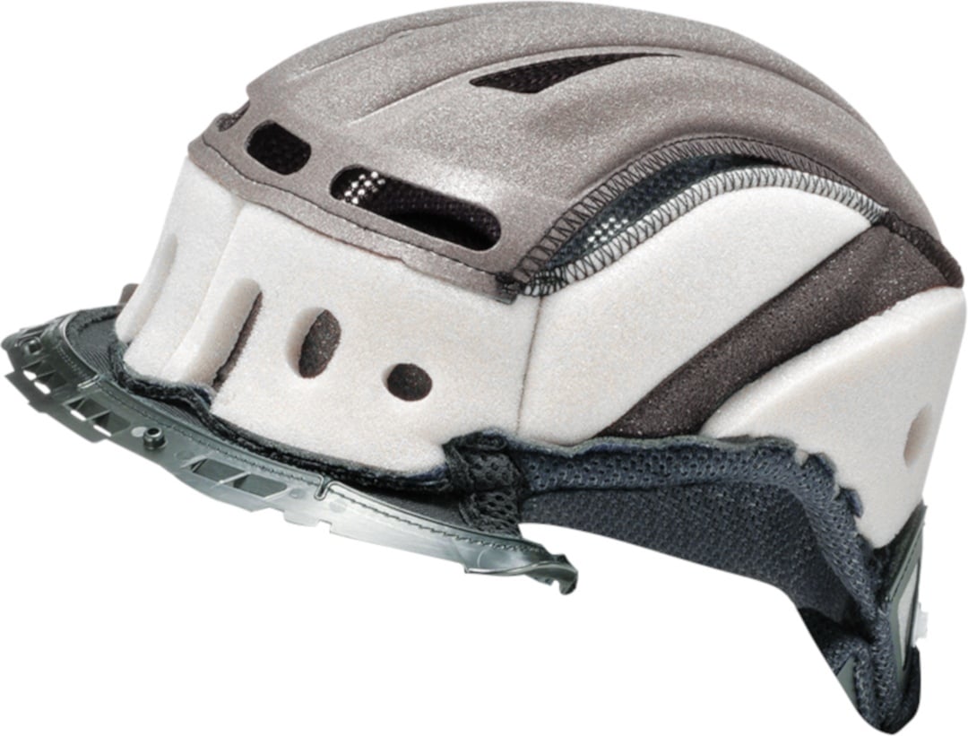 Center pad for Shoei J-Cruise helmet, grey/white