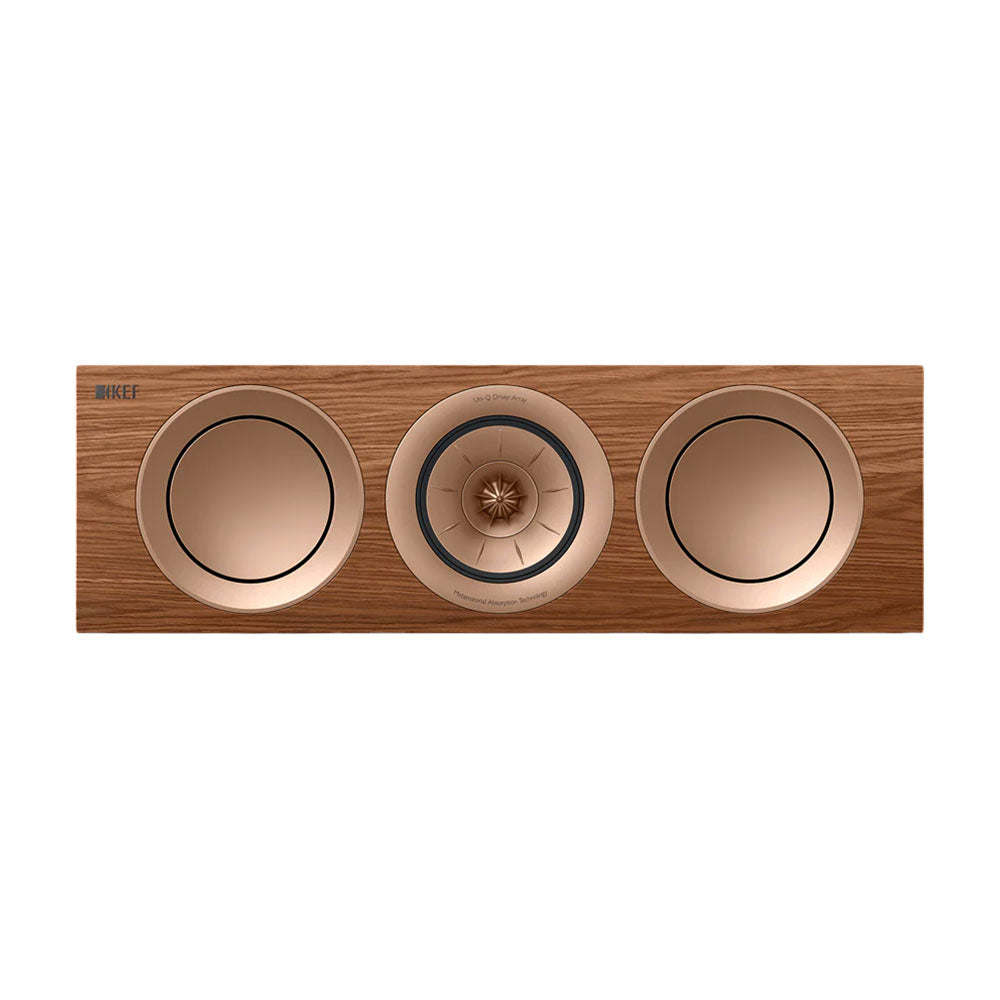 Center channel acoustics KEF R2 Meta, 1 piece, walnut