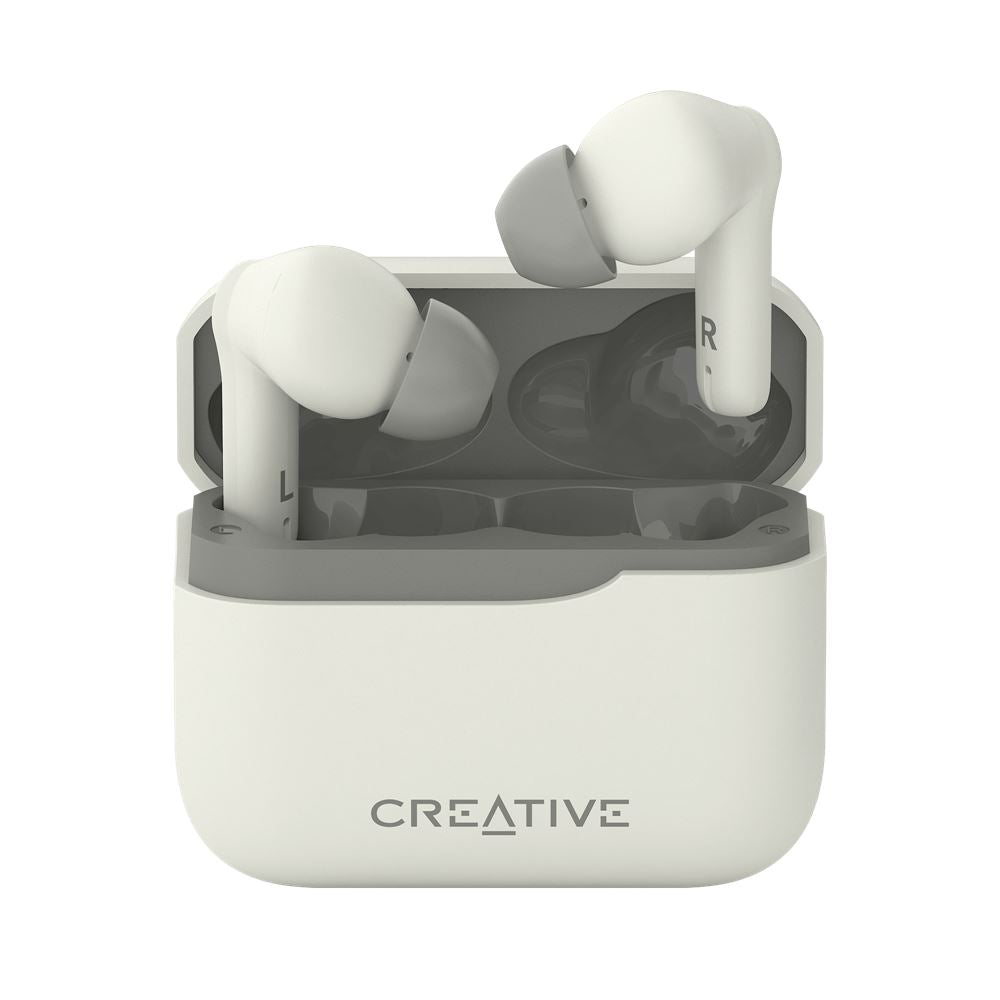 سماعات رأس لاسلكية Creative Zen Air Plus، لون كريمي