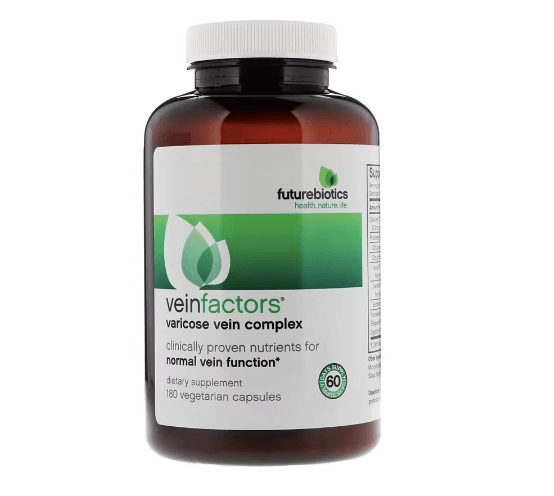 Anti-varicose complex 180 capsules VeinFactors FutureBiotics