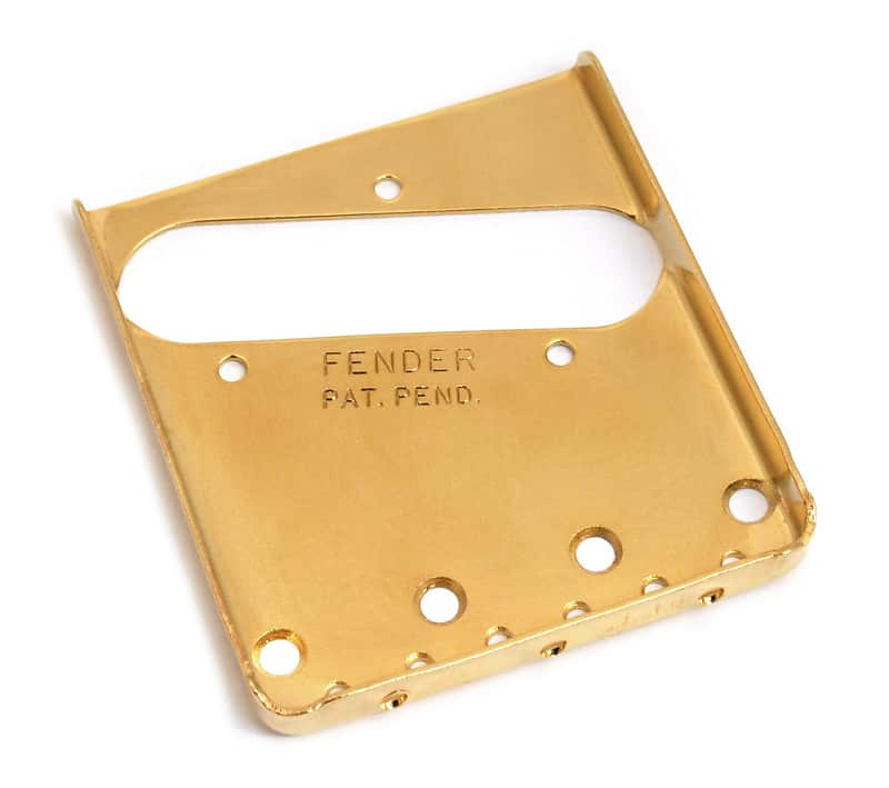 005-3683-000 لوحة جيتار تيليكاستر/تيلي بريدج أصلية من Fender Gold American Vintage 005-3683-000 لوحة جيتار تيليكاستر/تيلي بريدج أصلية من Fender Gold American Vintage