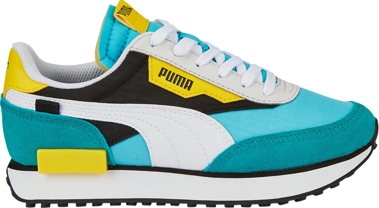 Sneakers Puma Future Rider Play On Jr Blue Atoll Deep Aqua, blue