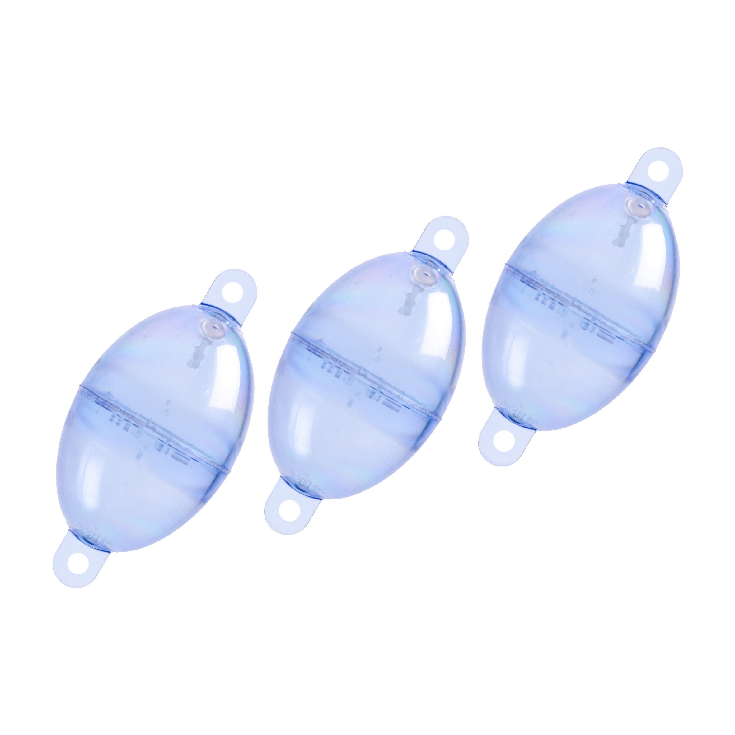 Oval water balloons No. 3 transparent 3 pcs. BULDO