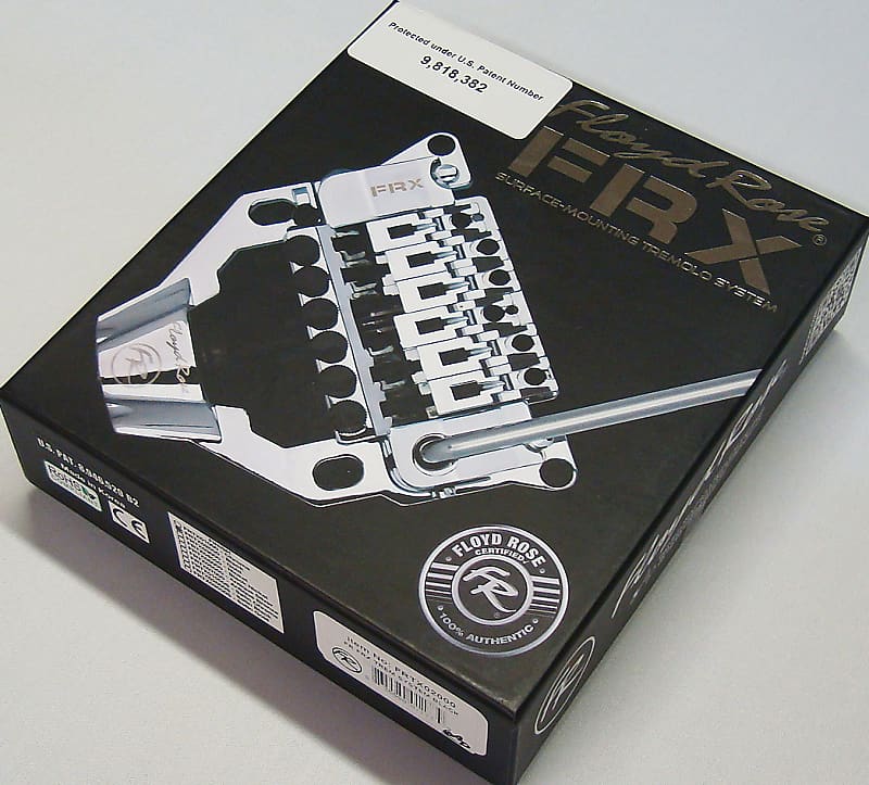 Floyd Rose FRTX02000S, FRX Surface Mount Tremolo, Matte Black