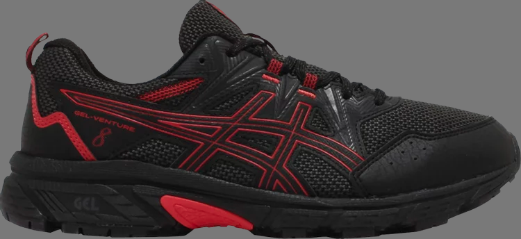 Sneakers gel venture 8 4e wide 'black eletric red' Asics, black