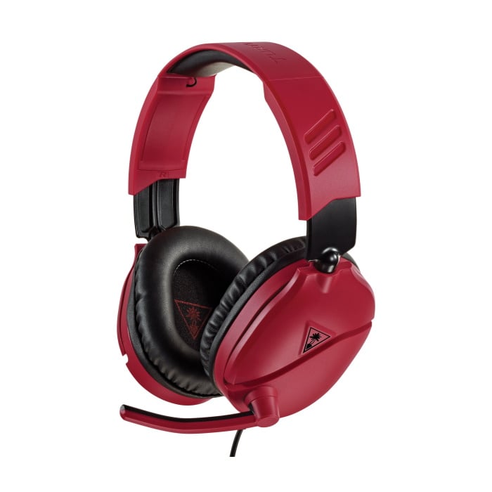 Turtle Beach Recon 70 gaming headphones, red-black