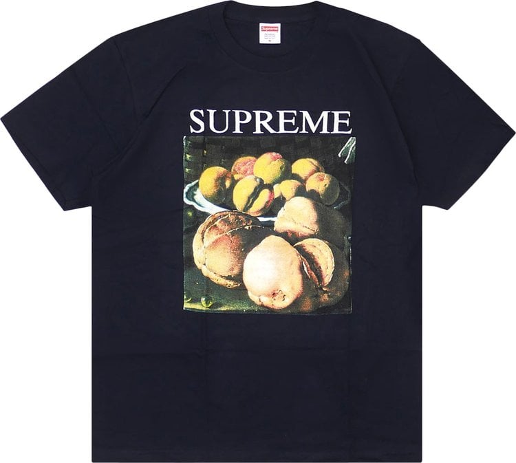 تي شيرت Supreme Still Life "Navy"، باللون الأزرق