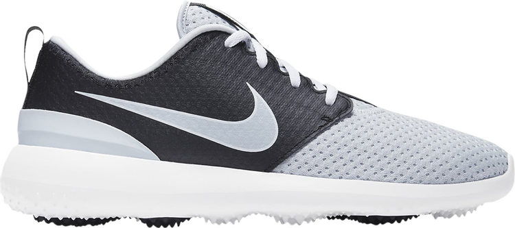 Nike Roshe Golf 'Pure Platinum Black' Boots, Gray