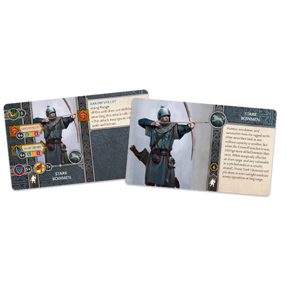 Additional set for CMON A Song of Ice and Fire Tabletop Miniatures Game, Stark Bowmen