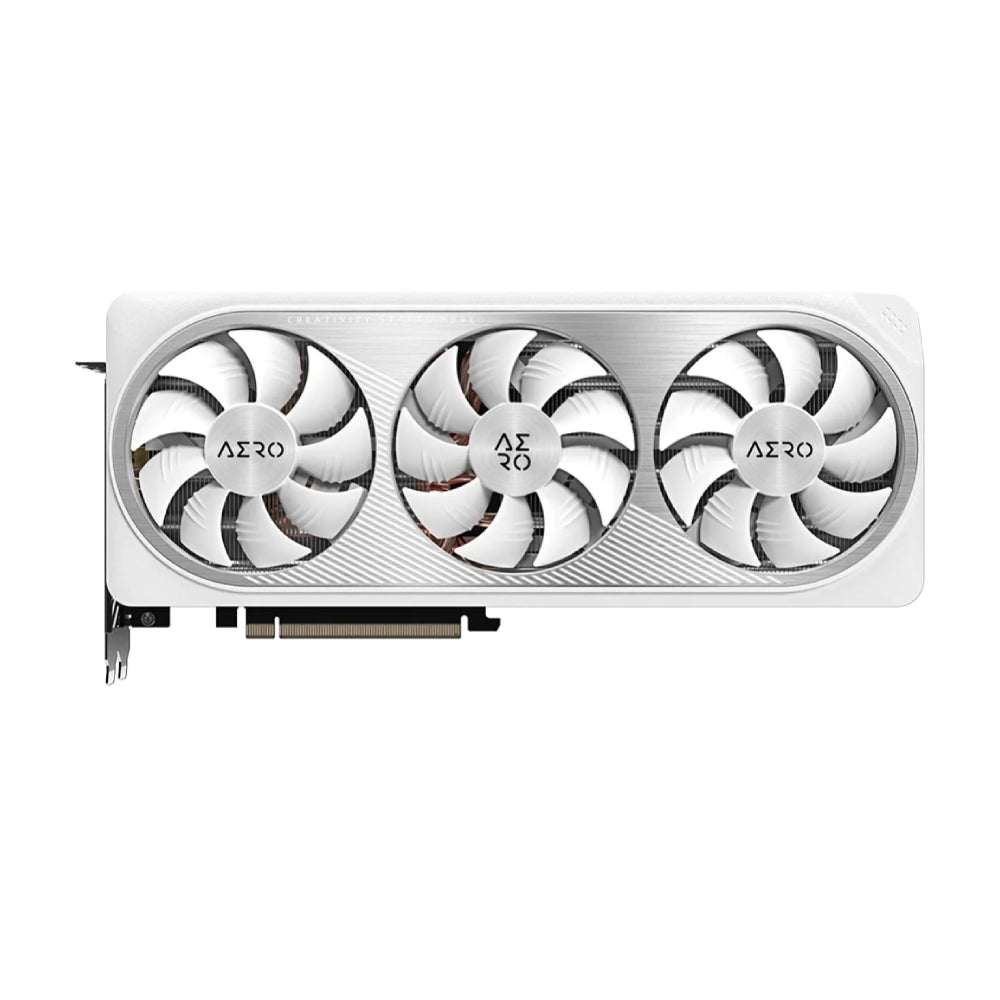 Video card Gigabyte GeForce RTX 4070 Ti SUPER AERO OC, white