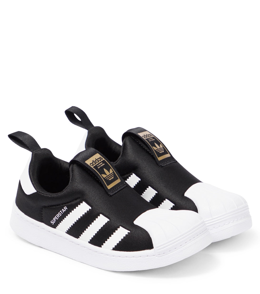 حذاء رياضي Adidas Originals Superstar 360 منخفض الرقبة، أسود