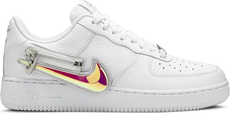 Nike Air Force 1 '07 Premium 'Zip Swoosh - White'