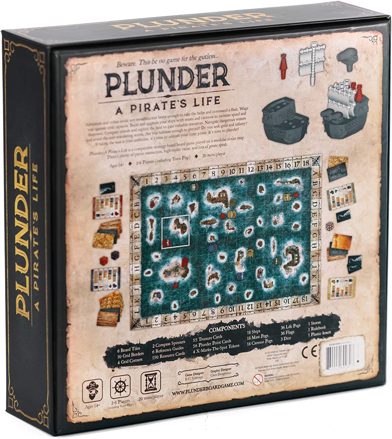 Board game Lost Boy Entertainment Plunder: A Pirate’s Life