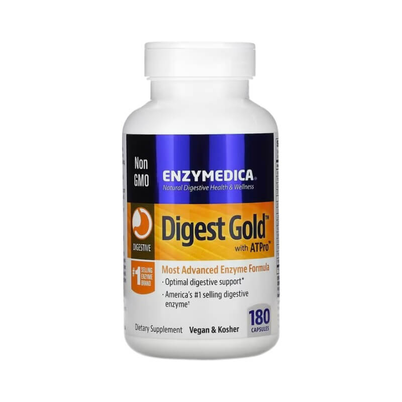 Enzymes Digest Gold with ATPro 180 capsules, Enzymedica