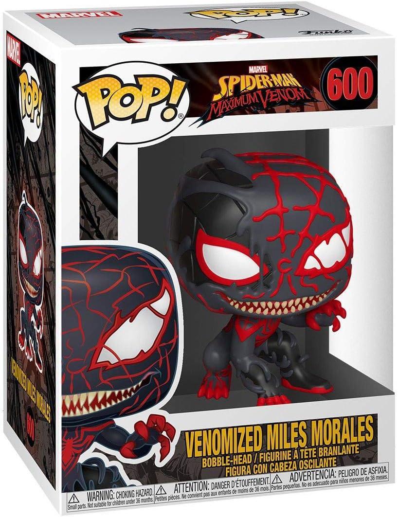 Funko Pop! Marvel: Marvel Venom - Miles Morales, Multicolor (46459)