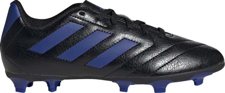 Adidas Goletto 7 FG J 'Black Royal Blue' Boots, Black