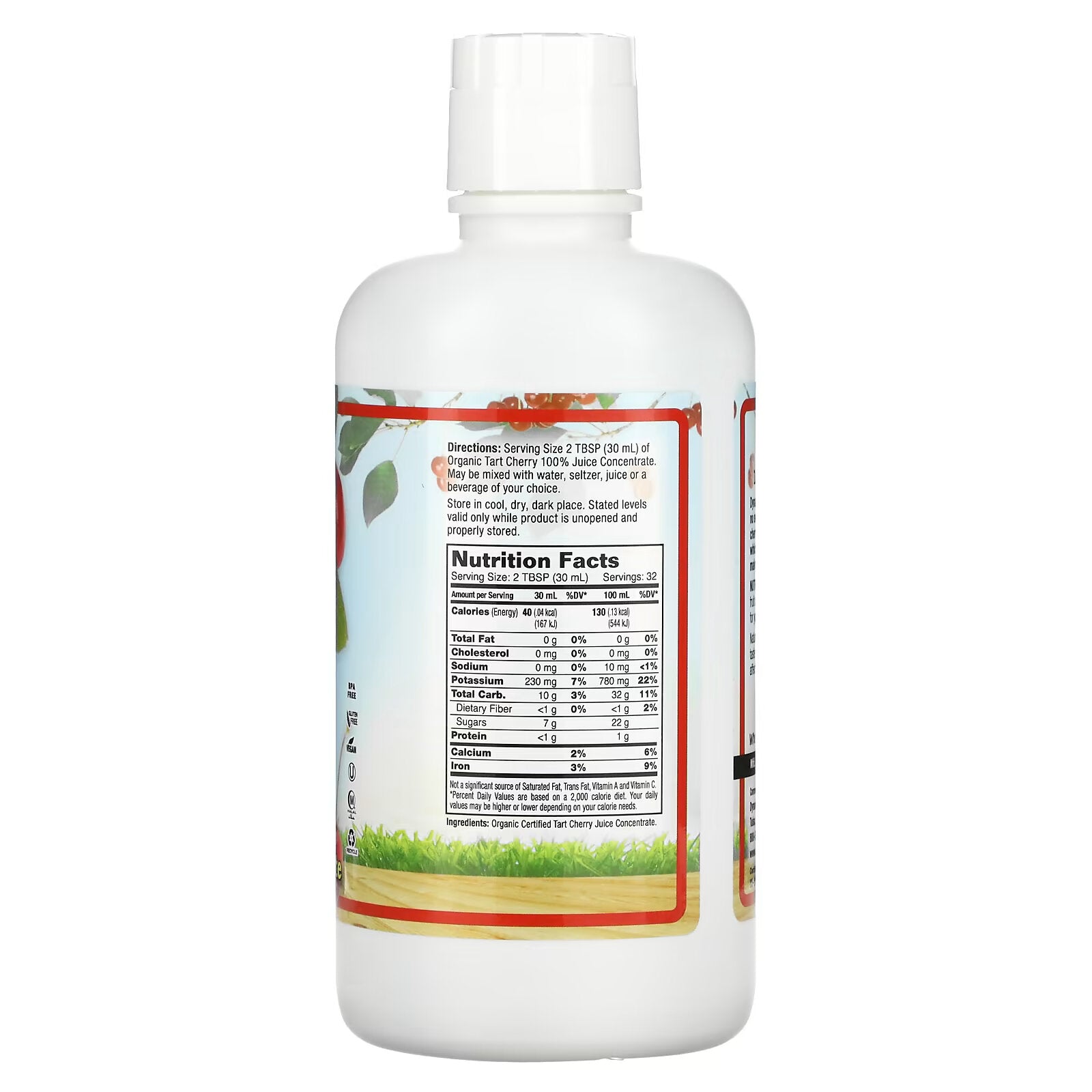 Dynamic Health Laboratories Tart Cherry, 946 ml