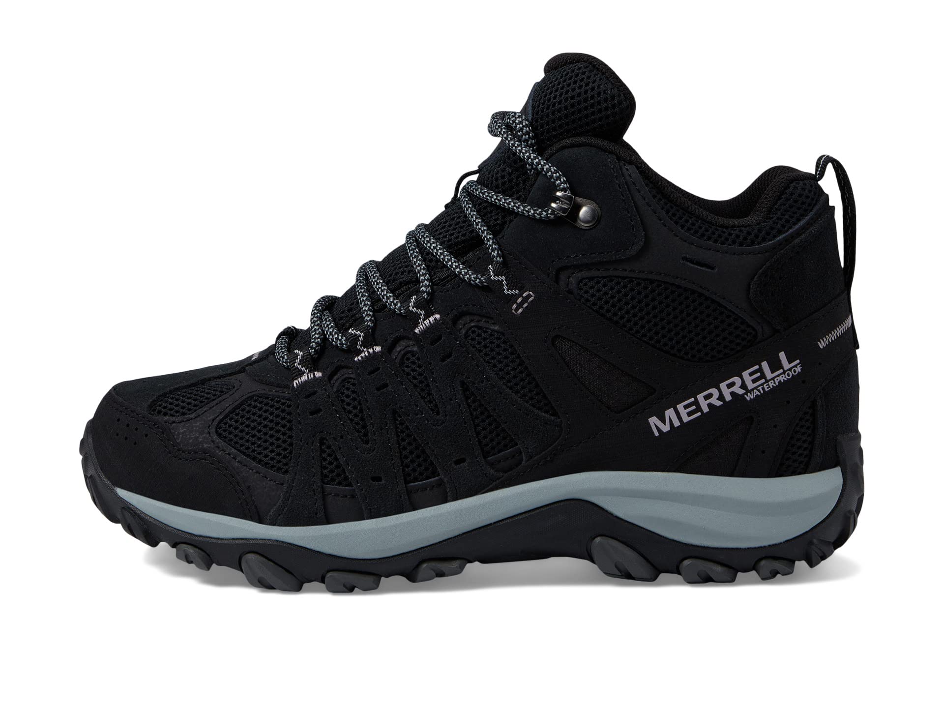 حذاء Merrell Accentor 3 Mid Wp للمشي لمسافات طويلة، أسود