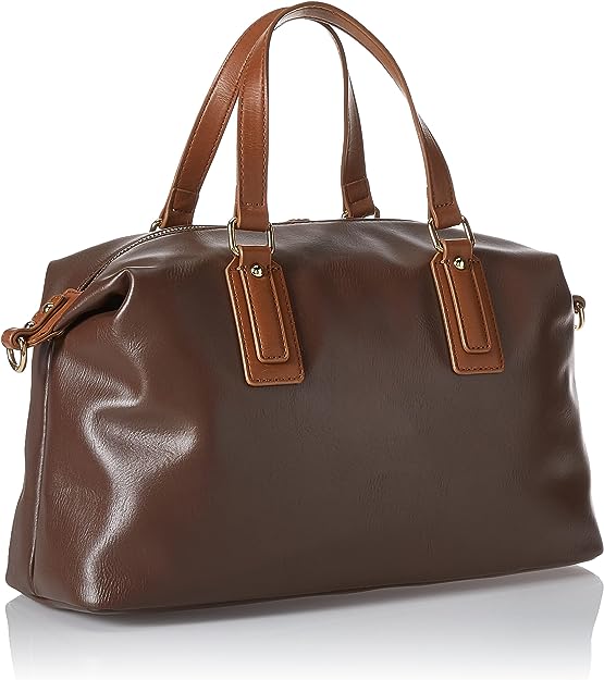 Women's Tommy Hilfiger Jaden Satchel Crossbody Bag, Chestnut