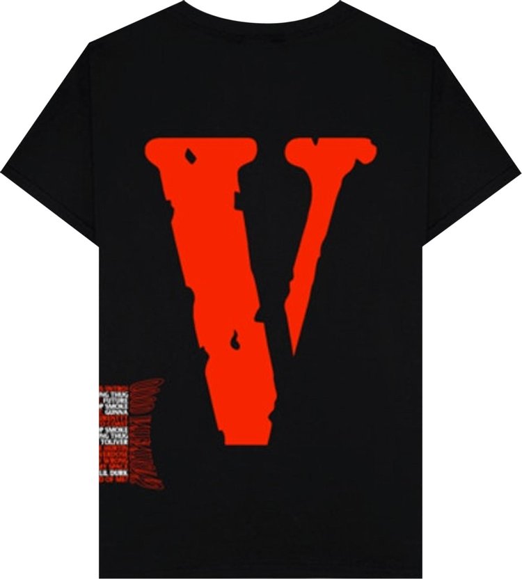 Vlone x Nav Bad Habits Good Intentions Tee 'Black', black