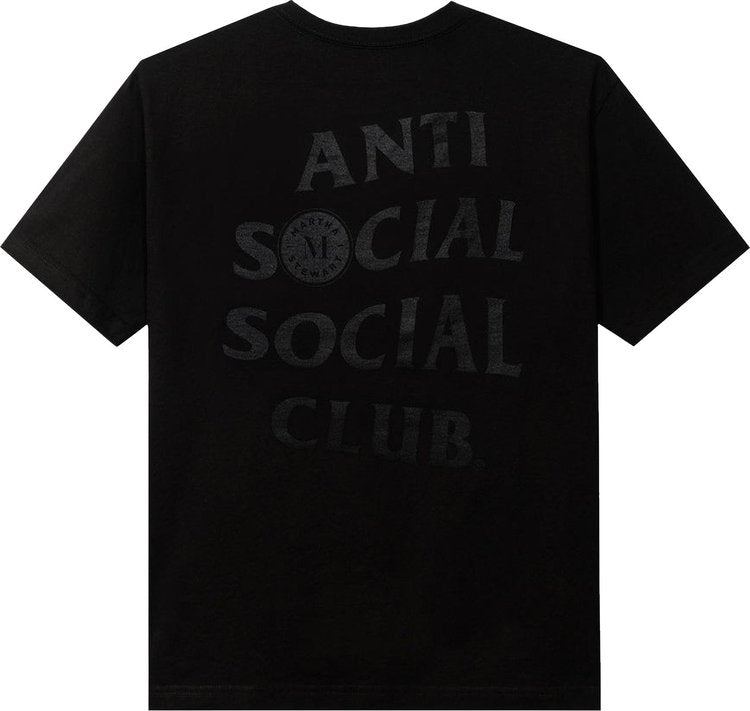 Anti Social Social Club x Martha Stewart Oyster Tee 'Black'